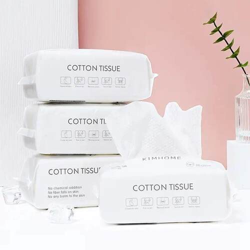 100Pcs Disposable Face Towel For Washing Soft Cotton Dry Wip