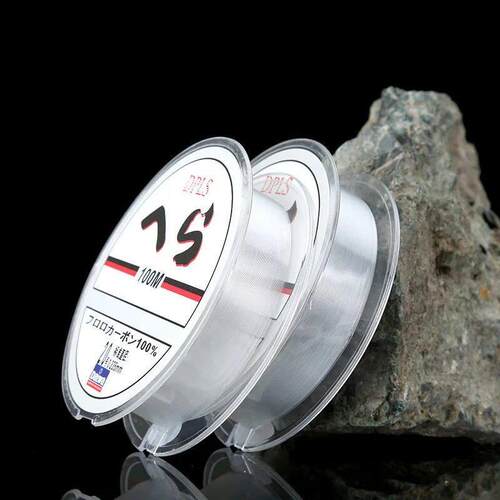 100M Superior Quality Fluorocarbon Fishing Line Clear 4-32LB