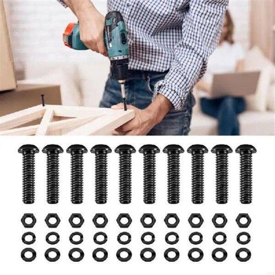 Round Head Bolts Corrosion Resistant Screws set for
