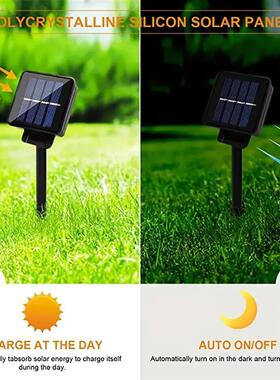 1pc 5M20LEDs Dragonfly Solar String Lights Outdoor Waterproo
