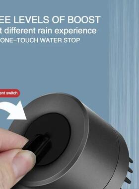 Hgh Pressurzed Flter Shower Head 3-mode djustable Spray wth