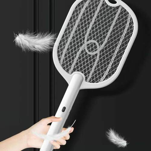 3-in-1 Electric Mosquito Swatter Rechargeable Foldable Mosqu