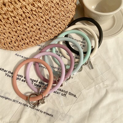 Silicone Phone Case Lanyard Ring Loop Grip Wrist Strap Cover