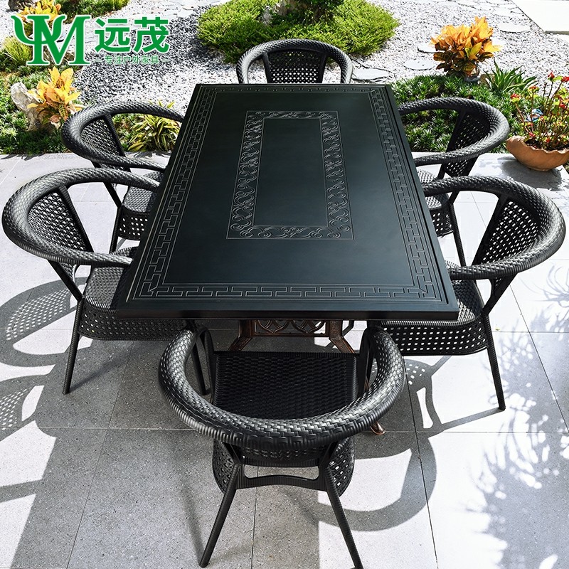 远茂藤椅休闲小茶几室外庭院花园露天腾椅阳台桌椅藤编铸铝,住宅家具,桌椅套件,淘宝优惠券,粉丝福利购,淘宝优惠卷
