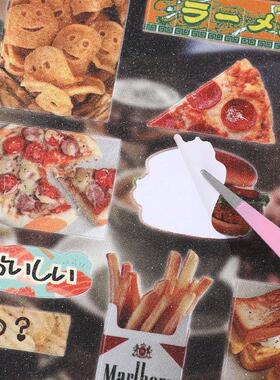 Mr. Paper,Japanese cuisine themed baking dessert stickers,sc