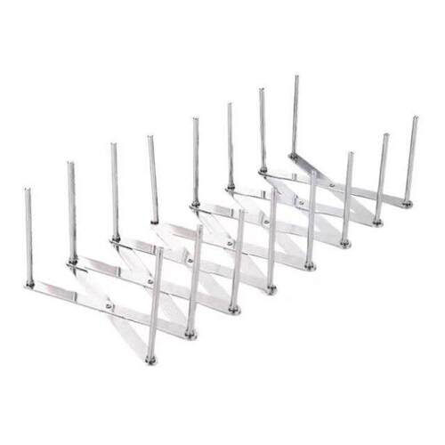 Cast iron pot cover rack kitchen stainless steel bowl plat