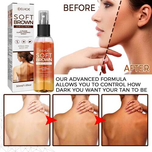 Self Tanning Spray Assist Natural Soft Antique Bronzer Wheat