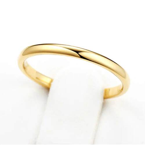2mm Black Titanium rings for men women finger wholesale