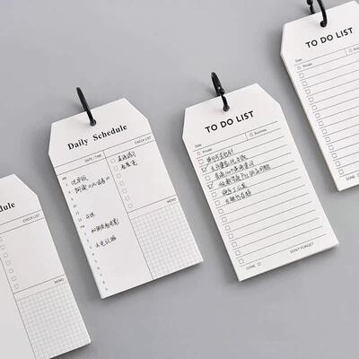 Mini todo list daily schedule weekly planner agenda notebook