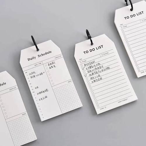 Mini todo list daily schedule weekly planner agenda notebook