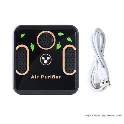 Rechargeable Air Purifiers Office Desk Air Cleaner Kitchen