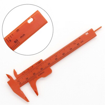 Portable Vernier Caliper Mini Millimeter/Inches Caliper Doub