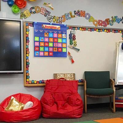 Early Education Calendar Hanging Bag Teaching Aid Calendar P