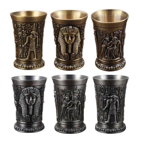 Glass, Vintage Drinkware Personalized Embossed Zinc Alloy