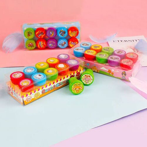 Assorted Stamps for Kids Self-ink Stamps Children Toy Stamps