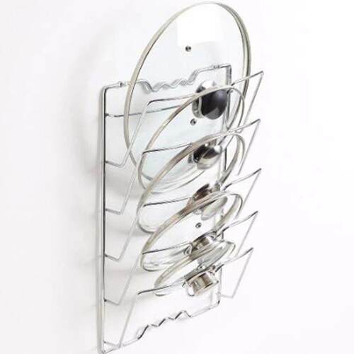 Kitchen Organizer Rack Wall Hanging Pot ver Rack Five-Layer