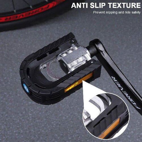 Mountain Bike Pedals with Safety Reflective Sheet Bicycle