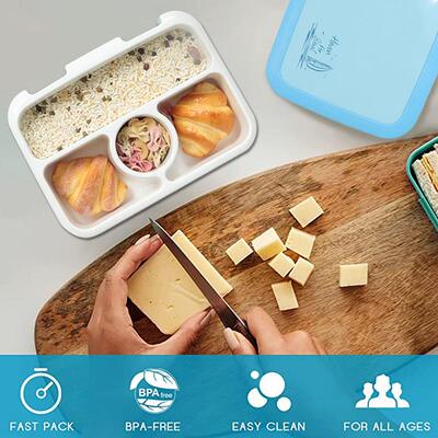 Portable Lunch Box Microwave LunchBox Sealed Salad Box Outdo