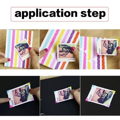 10 sheets DIY Handmade Vintage Album Photo Corner