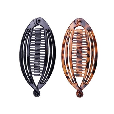 Hair clip set banana clip coiled hair clip fish clip ponyta