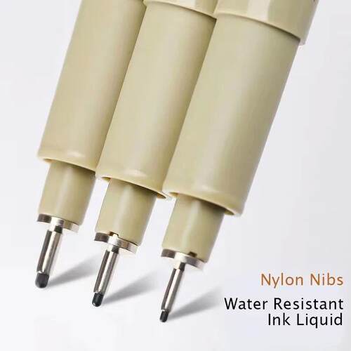 Pigment Liner Micron Pen Marker set Hook Line Needle Pen Art