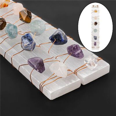 Natural Crystals Polished Stone Wire Wrapping Crystals