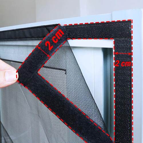 Insect Mosquito Nets for Window Screen Mesh Custom Size Tull