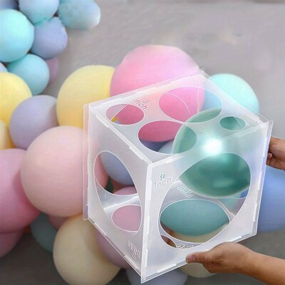 1pc, Holiday Wedding Party 11 Hole Balloon Size Measuring Bo