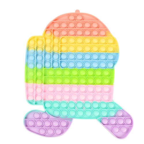 2021 New 20cm Super Big Size Push Bubble Toys Autism Needs