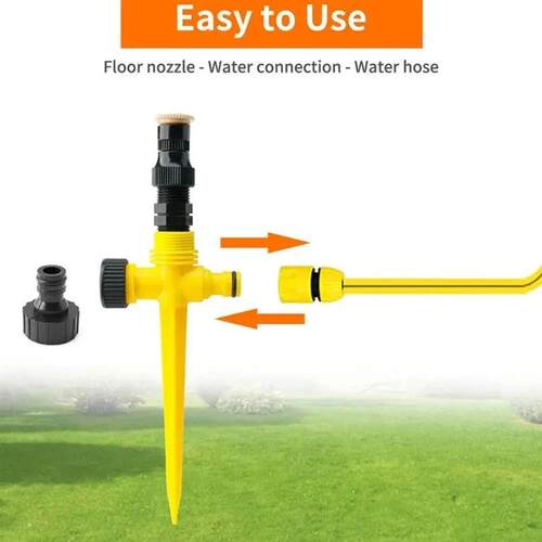 Garden Sprinkler 360 Rotation Irrigation Watering System A