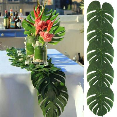 Artificial Tropical Palm Leaves Jungle Party Decoration Safa