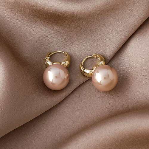 Light Luxury Elegant Pearl Ear Ring New Fashion Style Pearl