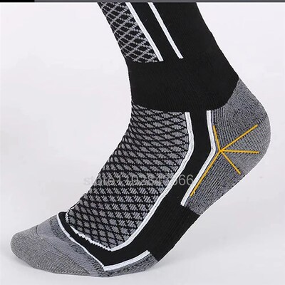 Ski Thermal Socks Men Women Winter Long Warm Compression Soc