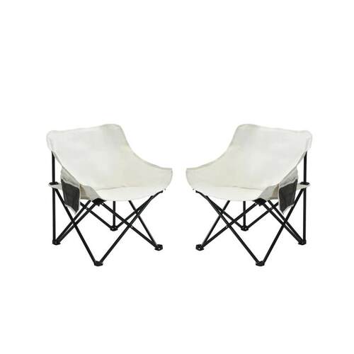 2PCS Outdoor Camping Chairs FoldingPortable, Carry Bag, for