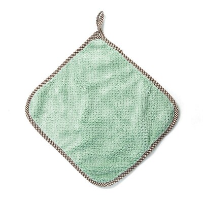 Hanging Coral Fleece Hand Towel for Kitchen Bathroom NonShed