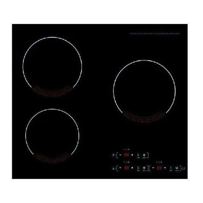 Embedded Cooktop Stove Electric Ceramic Cooker Threer-head - 实物图