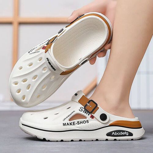 Sandals Men Beach Slippers Thick Sole Anti-Slip Sandals