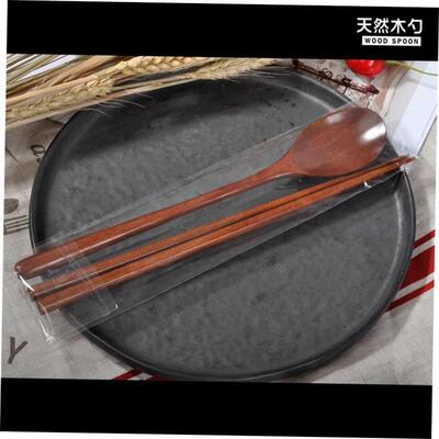 Wooden Spoon Chopstick Set Kitchen Cooking Utensil Tools