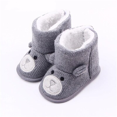 Infant Newborn Baby Slippers Toddler Girls Boys Prewalker Tr