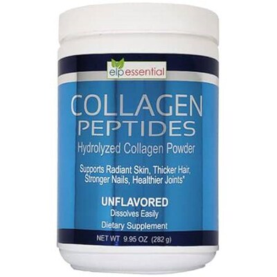 ELP ESSENTIAL Collagen Peptides Powder Supplement, for Ha