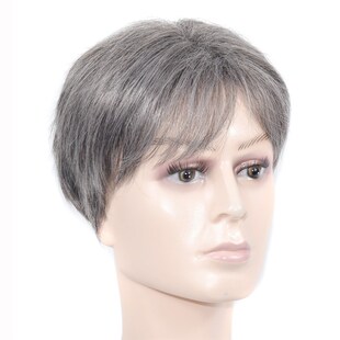Mens Elderly Grey Grandpa Grandma for Stage Performance Full