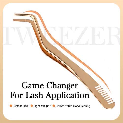 Lash Cluster Tweezers DIY Cluster Lashes Tweezers False Eyel