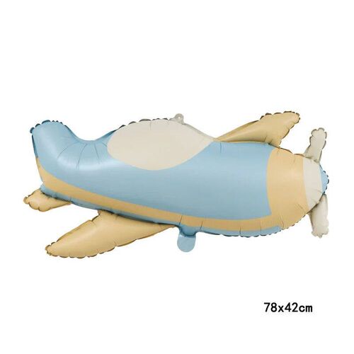 1pcs birthday Bear Foil Balloons Matte Rainbow car plane car