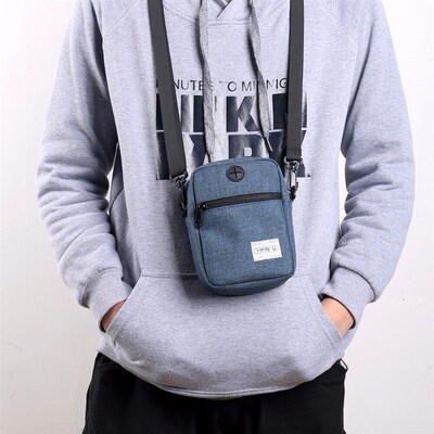 Man Bag High Quality Men Diagonal Mini Shoulder Multi-Functi