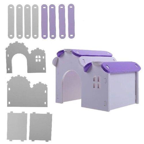 PVC Small Pet House Rest Hamster Nest Decor Year Round Use