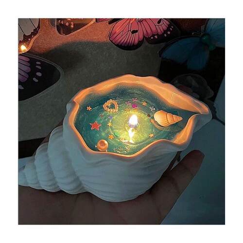 JISHE Conch Aromatherapy Candle Deodorization Gift香薰蜡烛