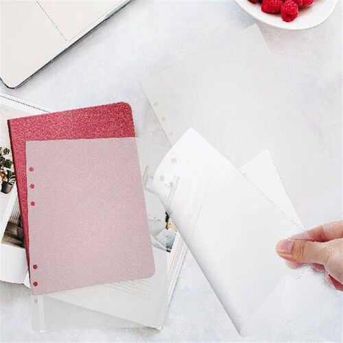 11 Pcs Transparent Separator Page Binder Divider Dividers