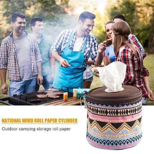Outdoor Toilet Paper Storage Holder Waterproof Foldable