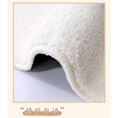 卡通卧室地毯奶油风童真卡通202新款儿童房主卧床边毯冬季加厚