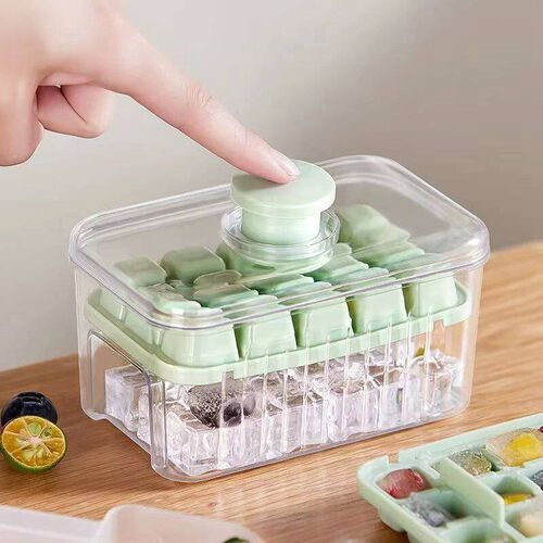 15/28/30 Grids Ice Cube Tray Pressing Type Ice Block Mold Pr